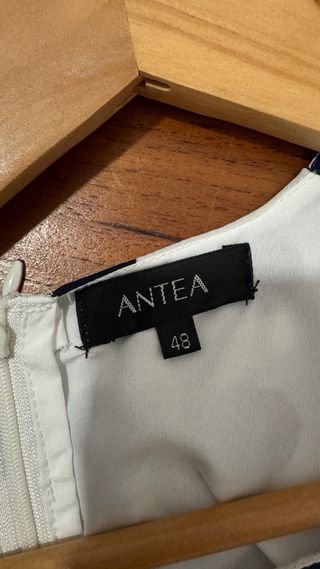 Vestido de lunares blanco y negro - T. 48