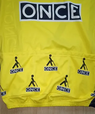 Maillot Ciclismo Vintage equipo ONCE.