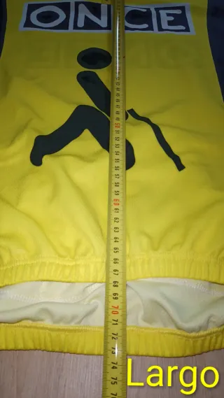 Maillot Ciclismo Vintage equipo ONCE.