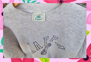 Sudadera Kappa Vintage Talla 50/52 2XL