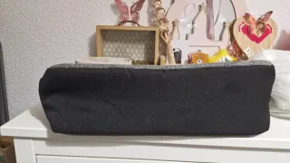 Bolso de carro Jané gris y negro