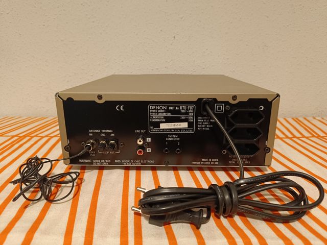 Sintonizador Tuner Radio HiFi DENON UTU-F07 RDS