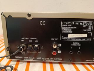 Sintonizador Tuner Radio HiFi DENON UTU-F07 RDS