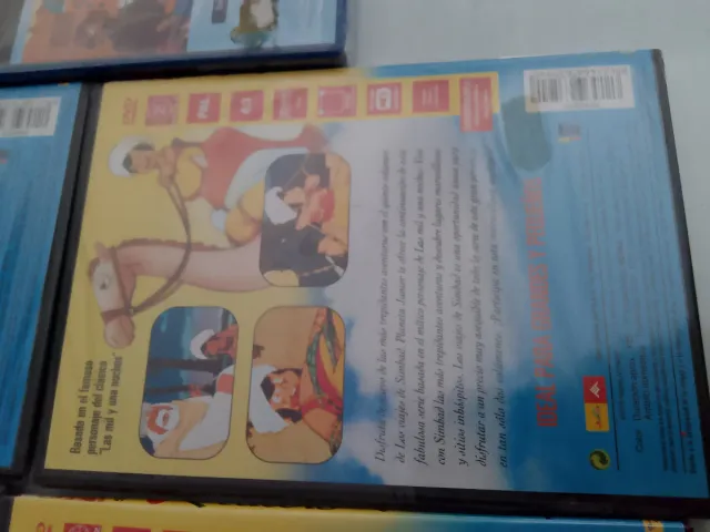 Colección DVDs Los Viajes de Simbad