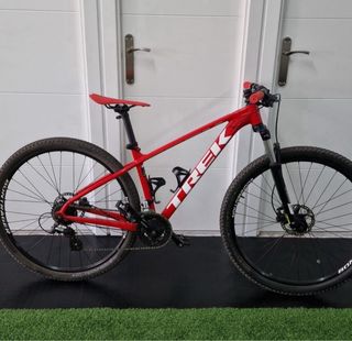 Bicicleta de Montaña Trek Roja