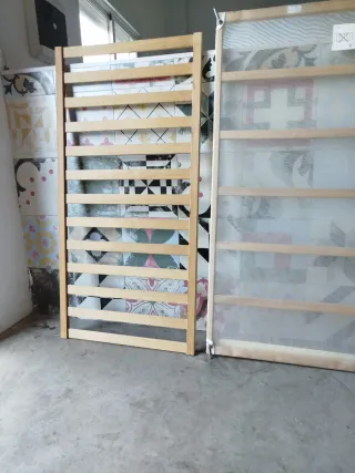 Cuna de bebé blanca