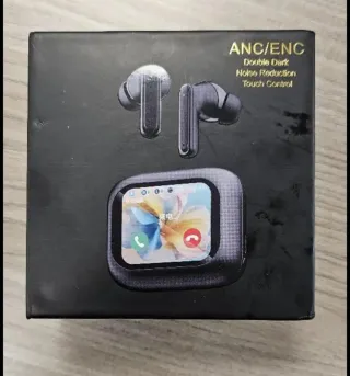 Auriculares Inteligentes LCD Táctil