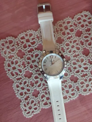 Reloj Festina Correa Silicona Blanco
