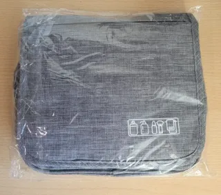 Neceser desplegable de Viaje Gris