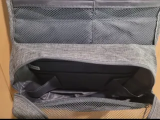 Neceser desplegable de Viaje Gris