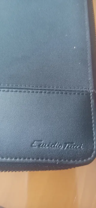 Cartera/tarjetero piel Emidio Tucci negro