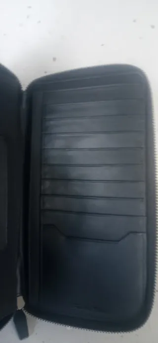 Cartera/tarjetero piel Emidio Tucci negro