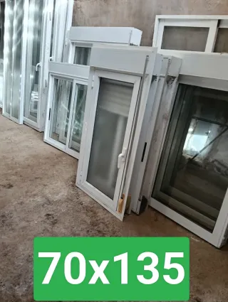 Ventana aluminio 70x135
