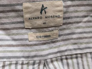 Camisa Álvaro Moreno rayas Talla 41
