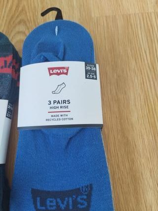9 pares calcetines Levi's Talla 35-38