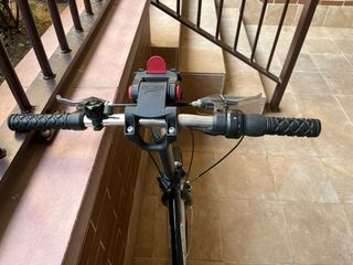 Bicicleta Plegable Urbana Negra