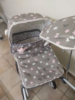 Cochecito de muñeca Sky Reborn plegable deDecuevas