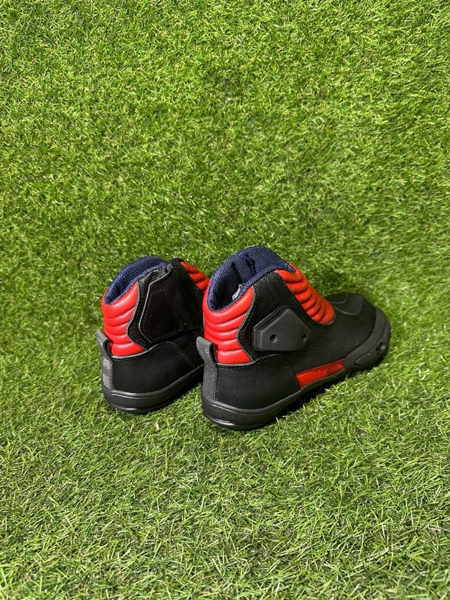 Botas minimoto QNA piel junior T36 rojas