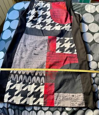 Vestido Desigual Patchwork Estampado