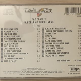CD Ray Charles - Blues Is My Middle Name