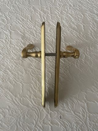 8 Pares Manillas Puerta Doradas