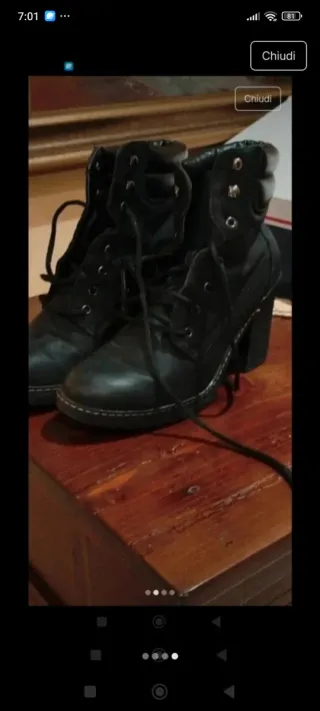 Scarponcini donna invernali neri