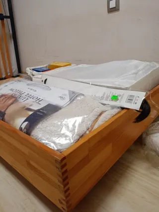Cajoneras de madera para debajo de la cama