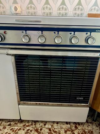 Cocina Mixta Gas y Eléctrica Ignis