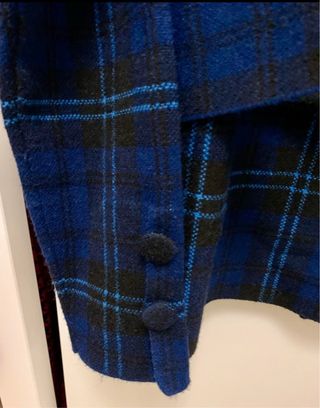 Conjunto Sfera Blazer y Falda Tartán