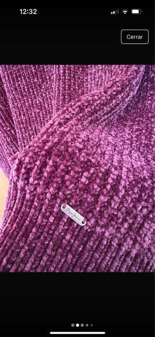 Jersey Pepe Jeans Morado Mujer