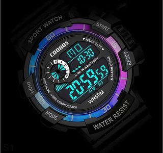 Reloj Deportivo Digital COOBOS WR50M