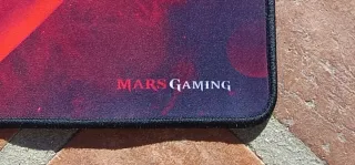 Alfombrilla Mars Gaming Rojo y Negro