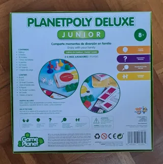 Pack Juegos Party & Co Junior y Planetpoly Deluxe