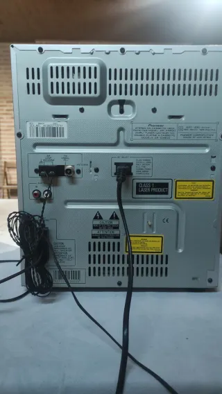 Mini Cadena Pioneer con altavoces A.R.Systems