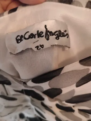 Vestido largo estampado