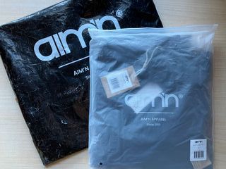 Pantalones Cargo Negros Aim'n Nuevos sin estrenar