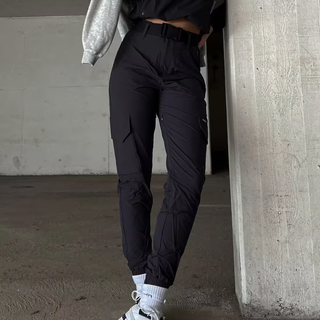 Pantalones Cargo Negros Aim'n Nuevos sin estrenar