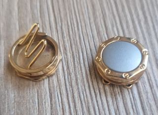 Gemelos, pasador y llavero. Juego "VID"