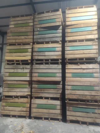 Palots cajones de madera para almacenaje