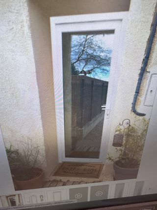 Puerta PVC Antracita