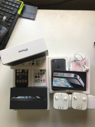 10 Scatole originali per iPhone Apple (nero e bianco)