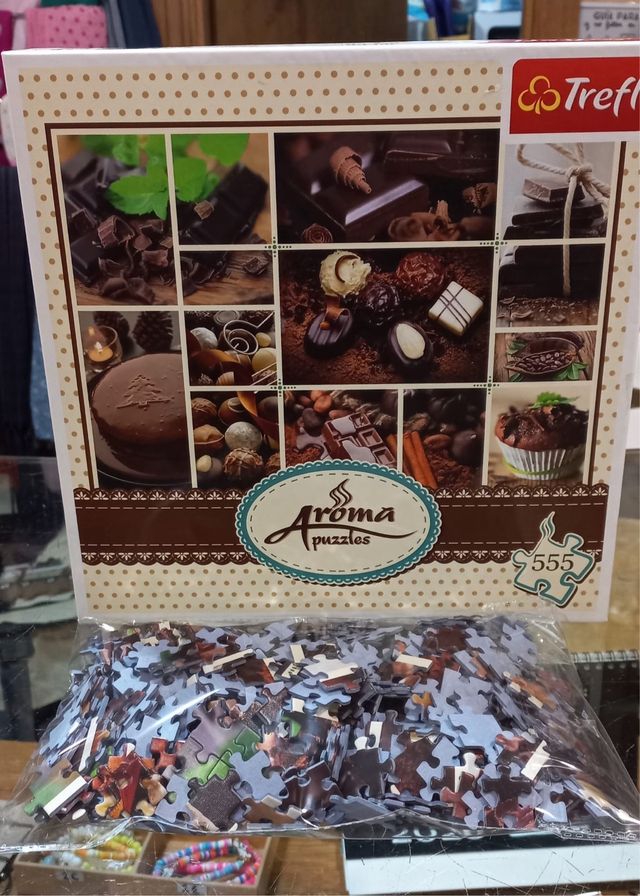 Quebra-cabeça 555 peças Aroma Puzzles Chocolate