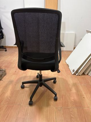 15 Sillas de oficina negras