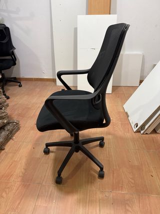 15 Sillas de oficina negras