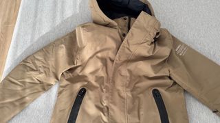 Abrigo Parka Ecoalf Marrón y Negro