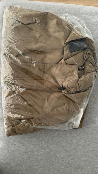 Abrigo Parka Ecoalf Marrón y Negro