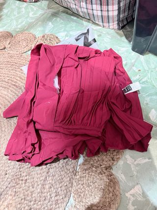 Abrigo SHEIN Rojo Talla Única (L)