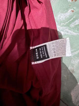 Abrigo SHEIN Rojo Talla Única (L)