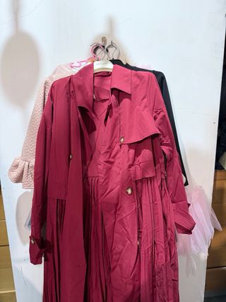 Abrigo SHEIN Rojo Talla Única (L)