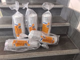 500 Pirottini Vaschette Alluminio Cuki Mod.501